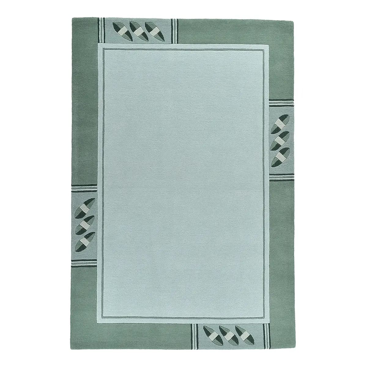 Wollteppich Royal Nepali 3029 Grün/Mint 250 x 350cm Wolle