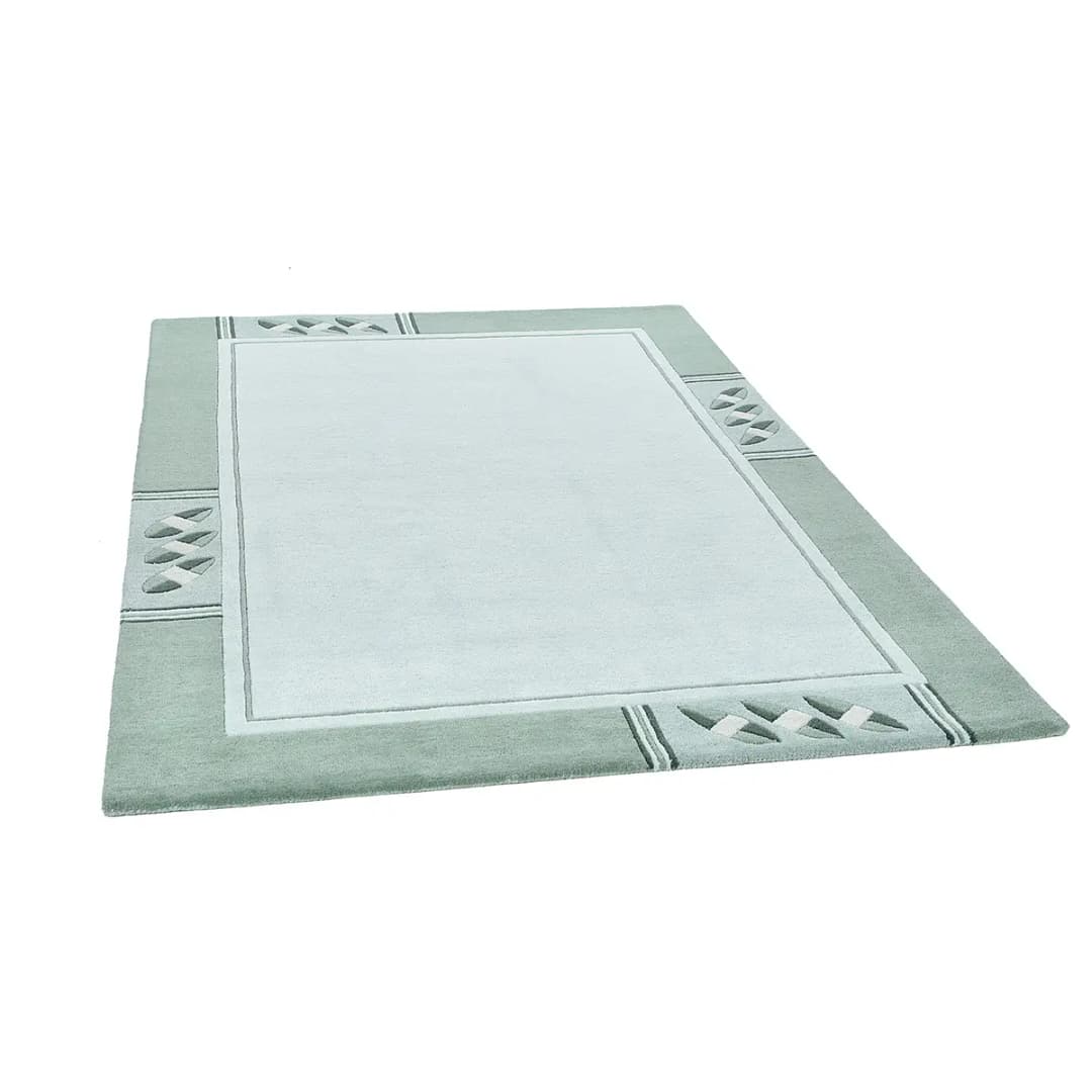 Wollteppich Royal Nepali 3029 Grün/Mint 250 x 350cm Wolle