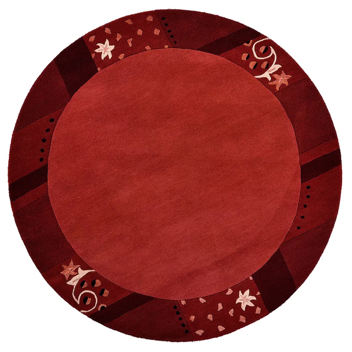 Wollteppich Royal Ganges | Rot