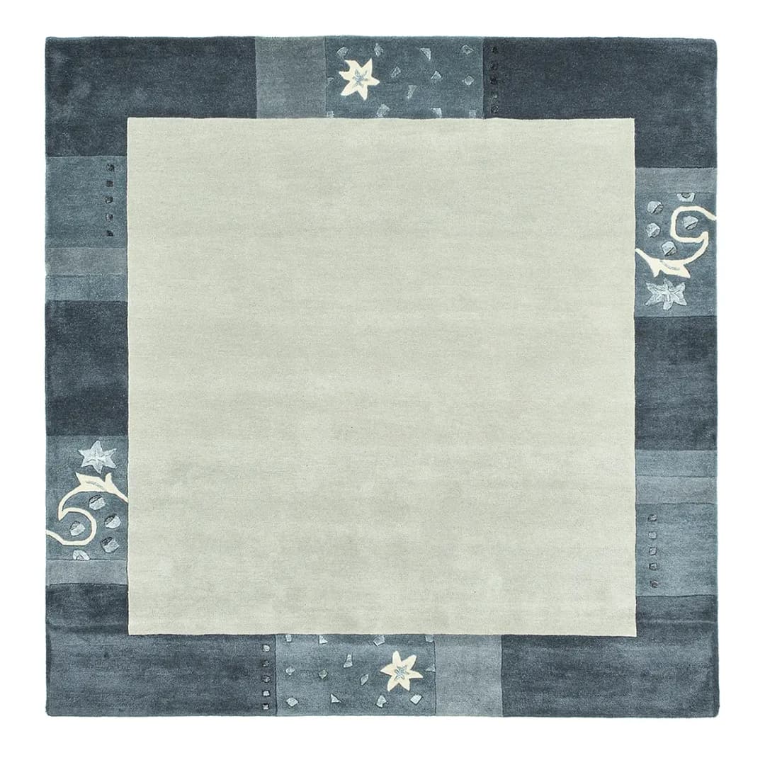 Wollteppich Royal Ganges | Silber