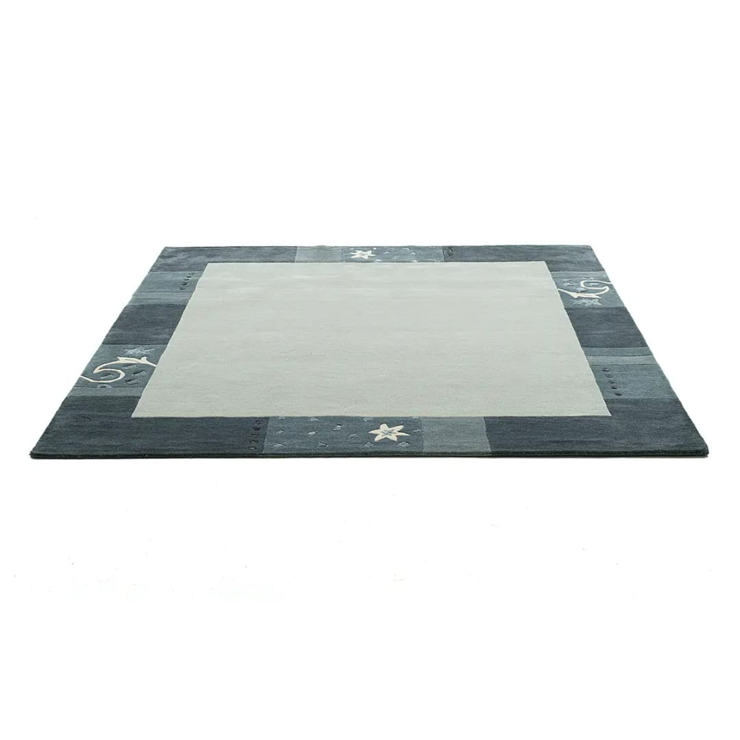 Wollteppich Royal Ganges | Silber