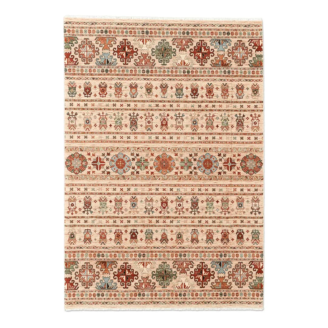 Wollteppich Saharna 7684 Beige | Beige