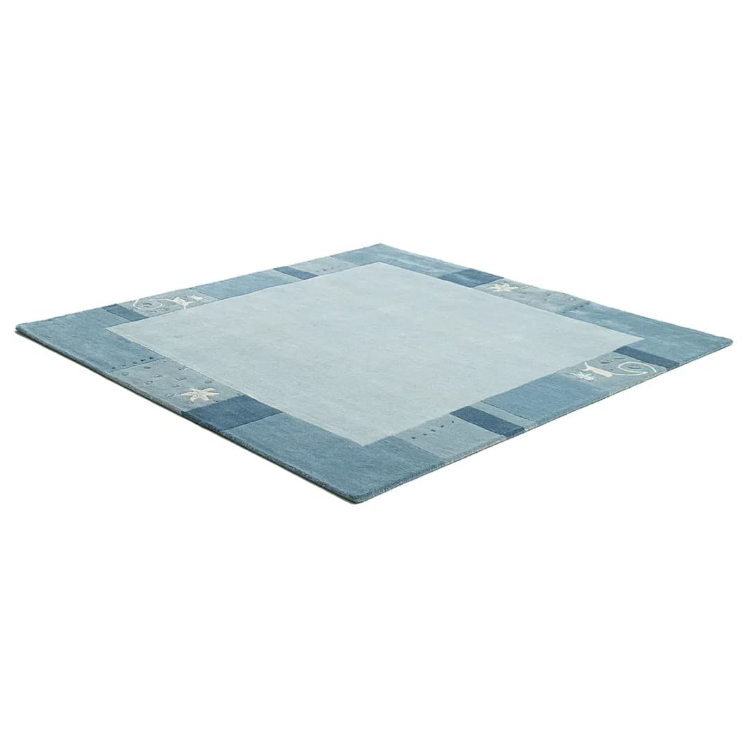 Wollteppich Royal Ganges | Blau