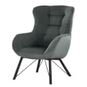 Sessel Newfield Grau Microfaser Faria | Grau