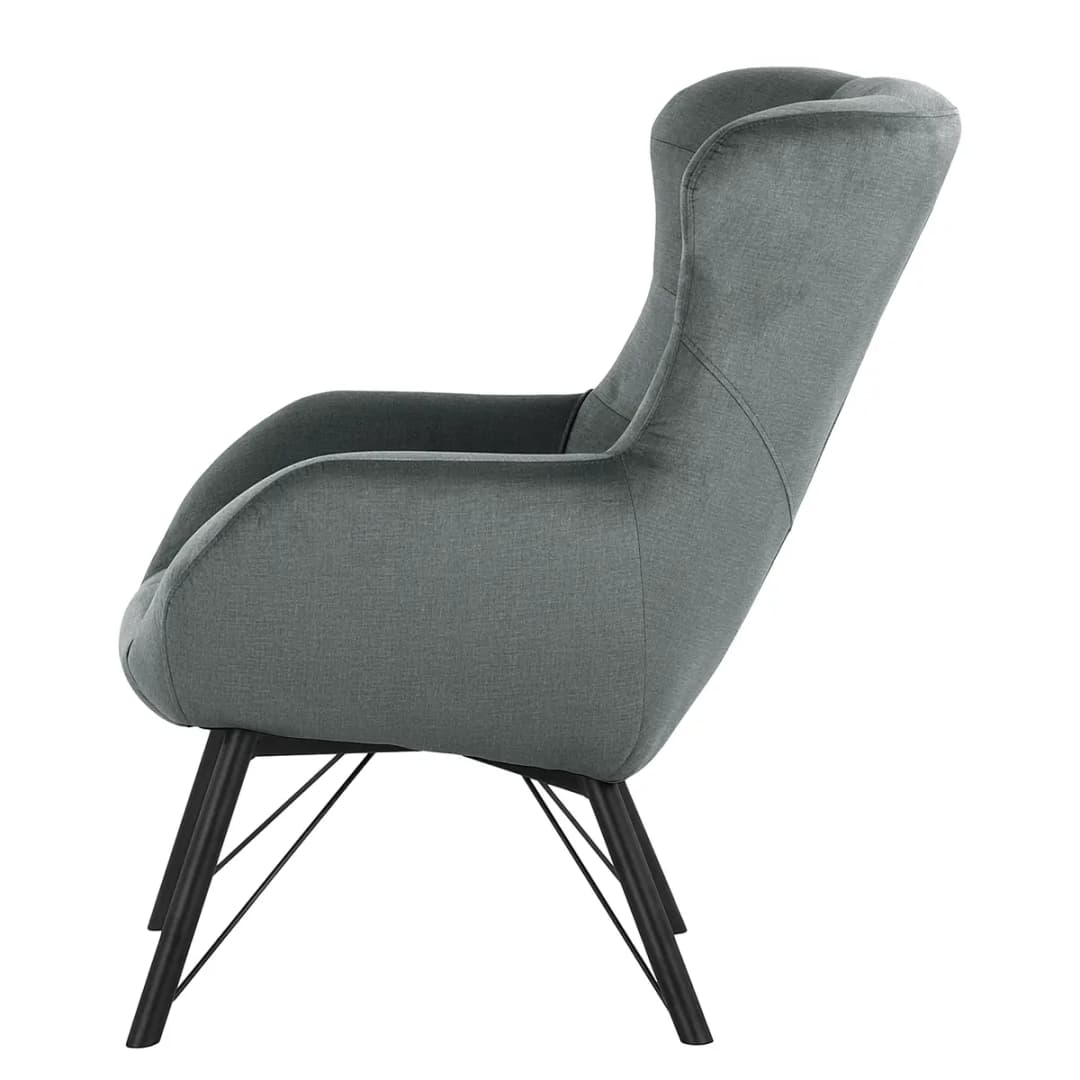 Sessel Newfield Grau Microfaser Faria | Grau