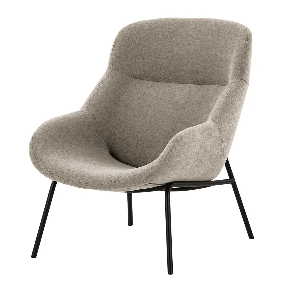 Sessel Tantia Grau Webstoff Scara | Grau