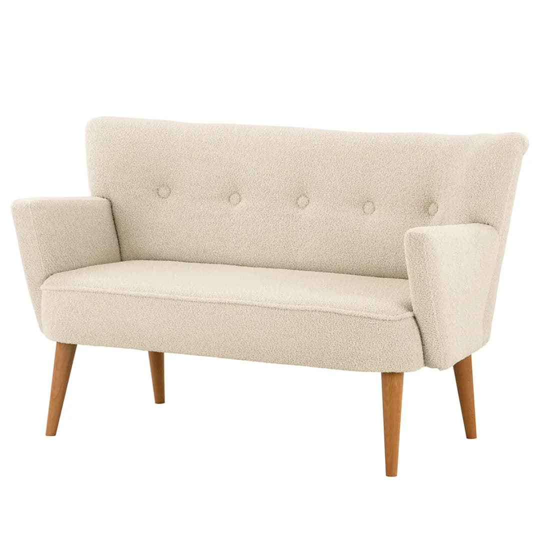 2-Sitzer Sofa Nola | Weiß