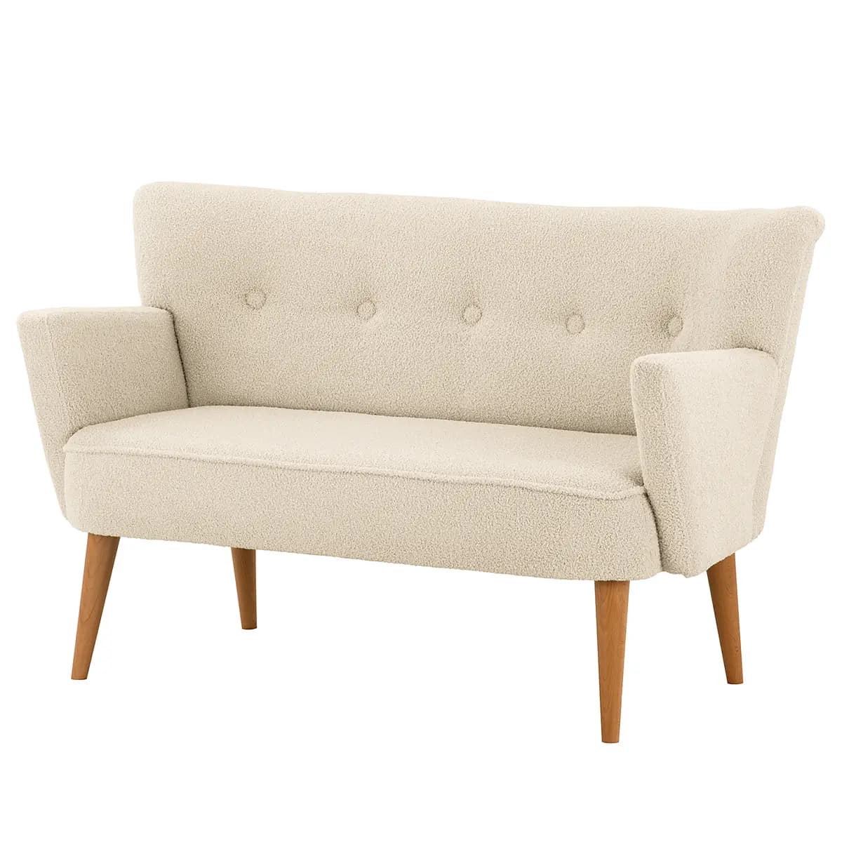 2-Sitzer Sofa Nola | Weiß