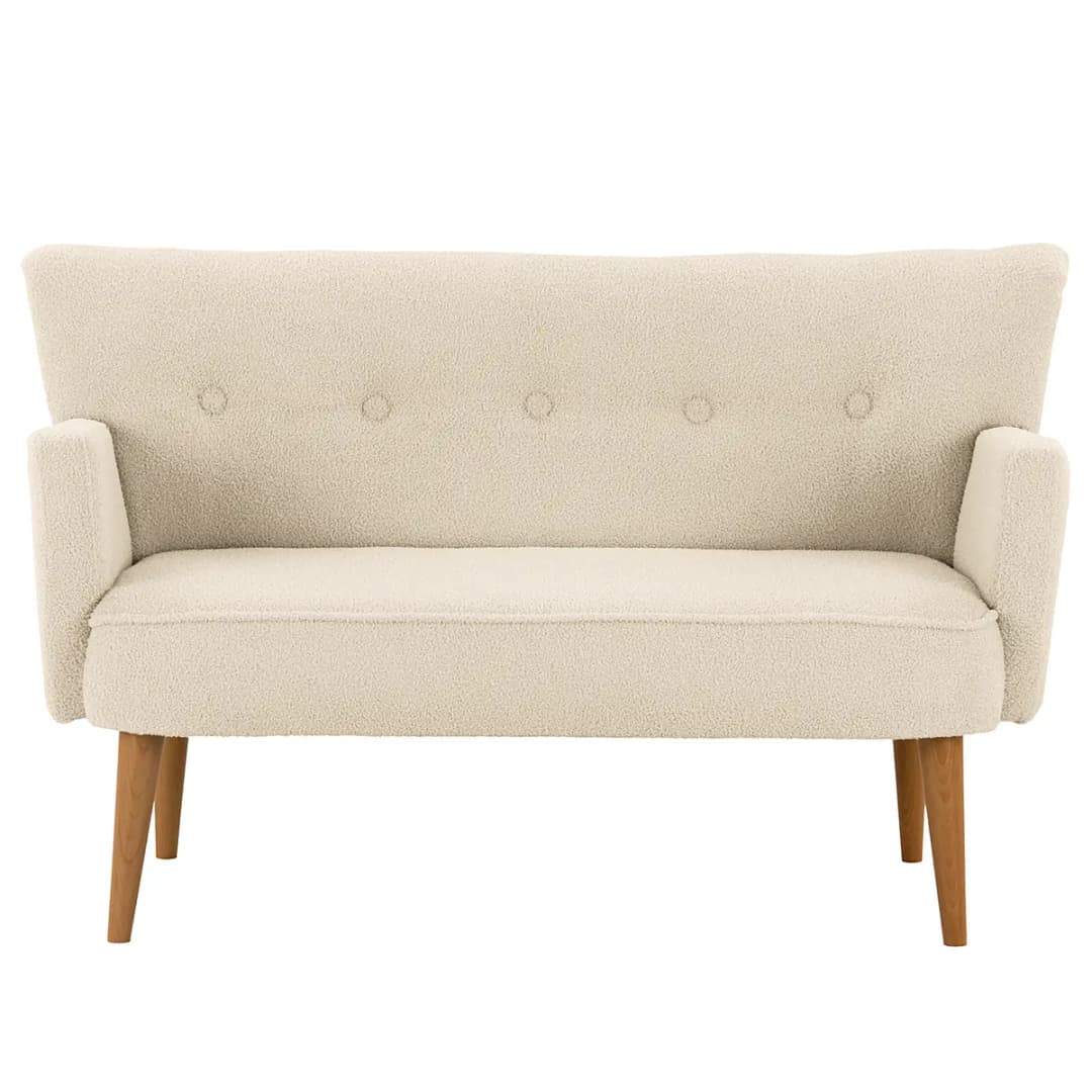 2-Sitzer Sofa Nola | Weiß