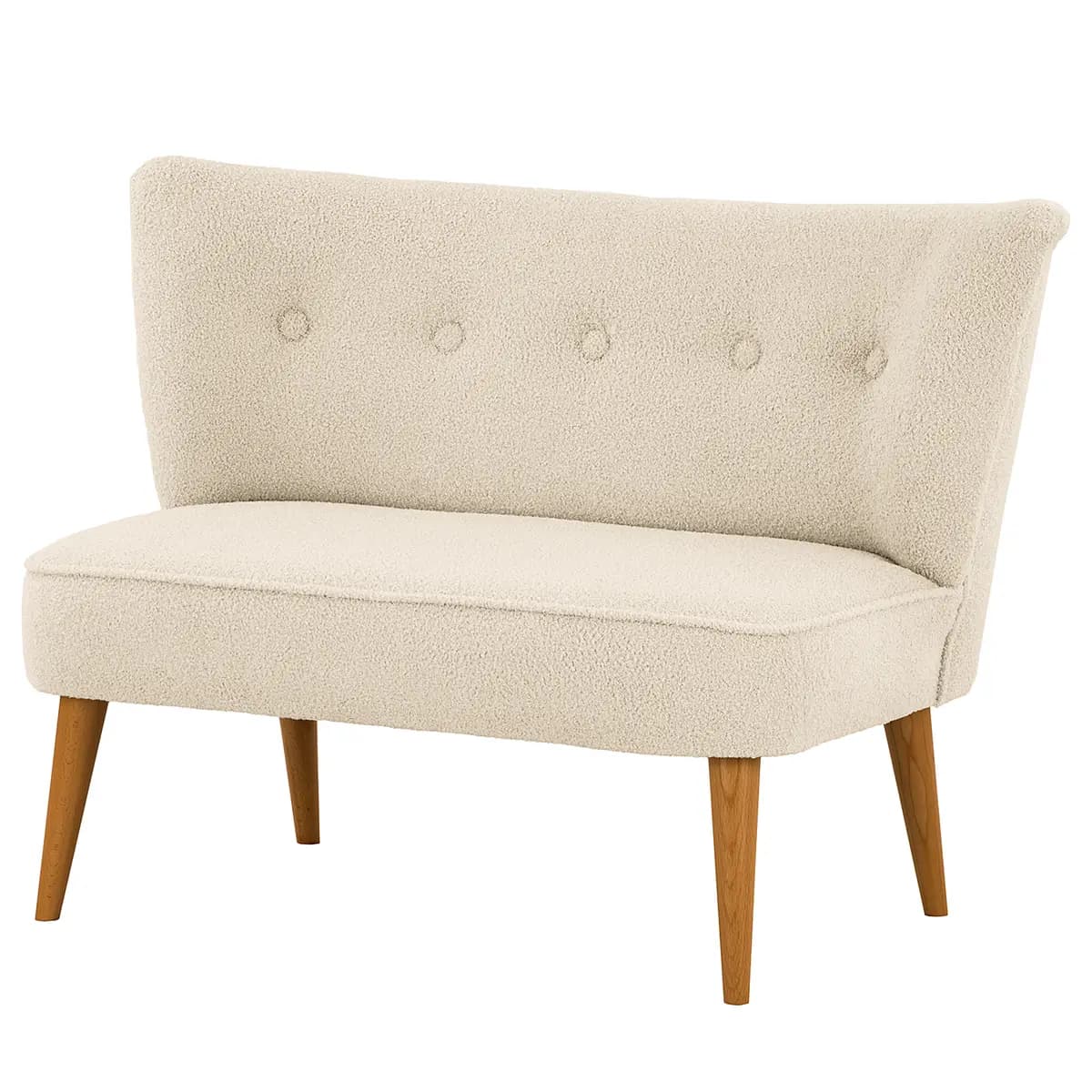 2-Sitzer Sofa Nola | Weiß
