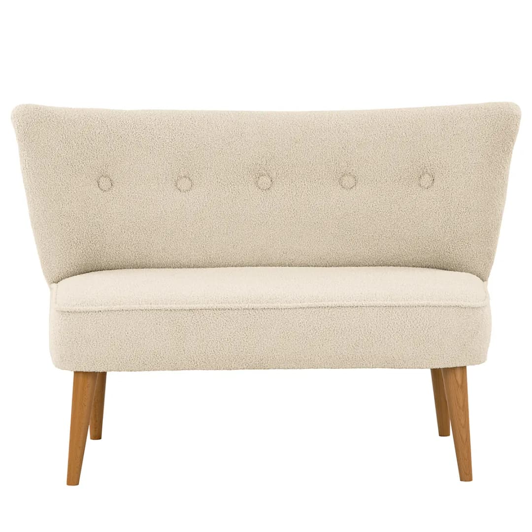 2-Sitzer Sofa Nola | Weiß