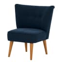 Sessel Blau Webstoff Scara | Blau