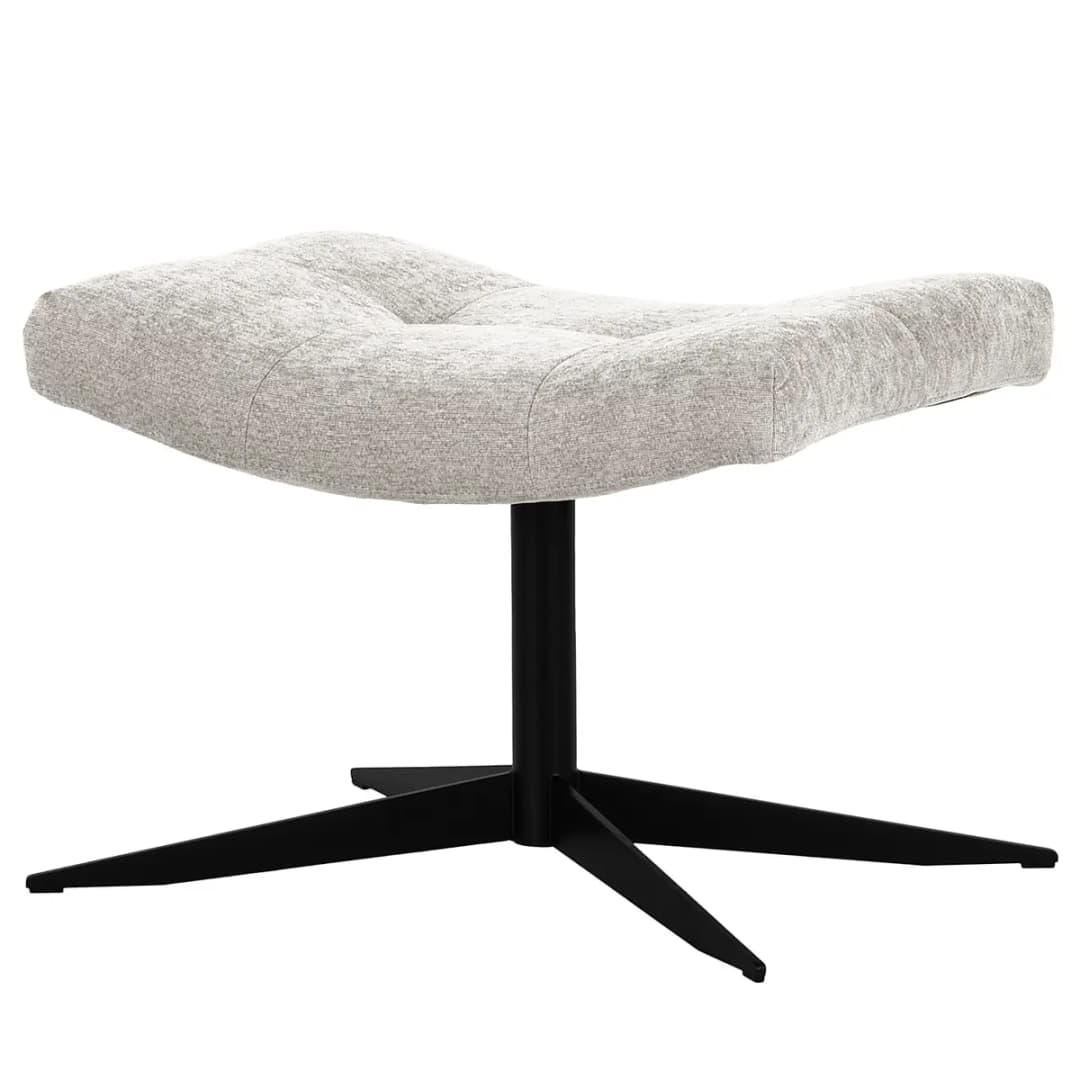 Polsterhocker Mandes | Beige