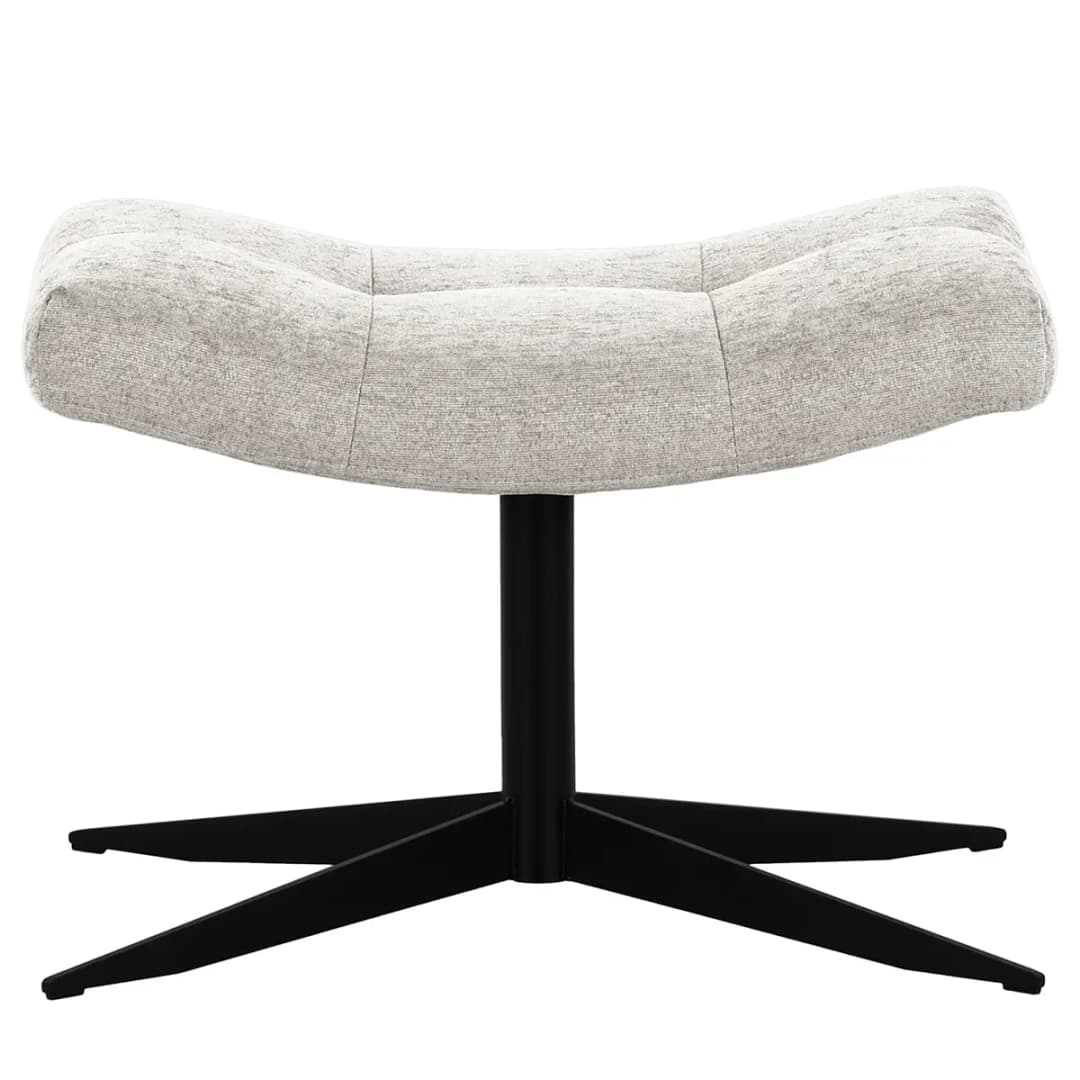 Polsterhocker Mandes | Beige