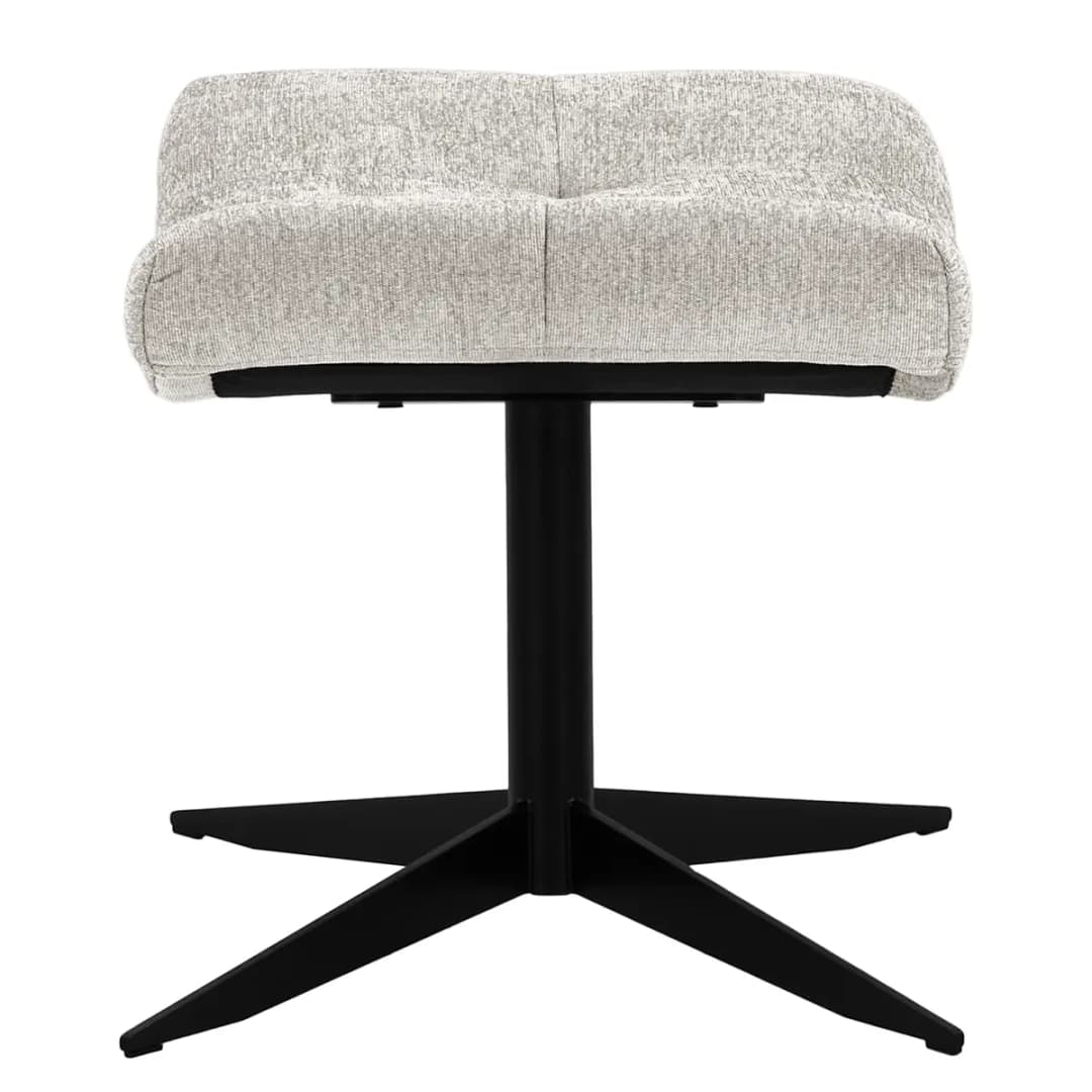 Polsterhocker Mandes | Beige