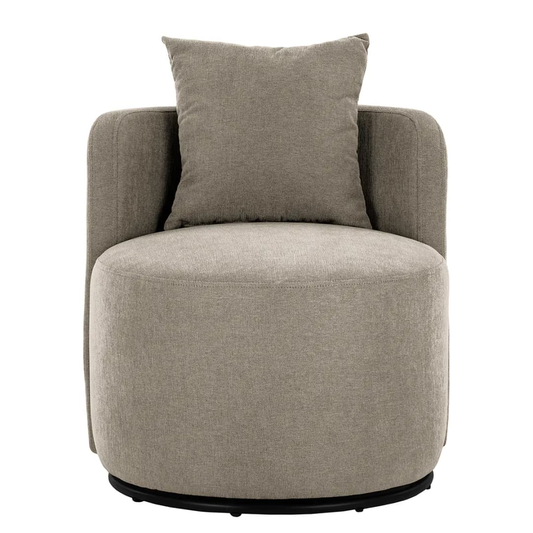 Sessel Pasao Grau Webstoff | Grau
