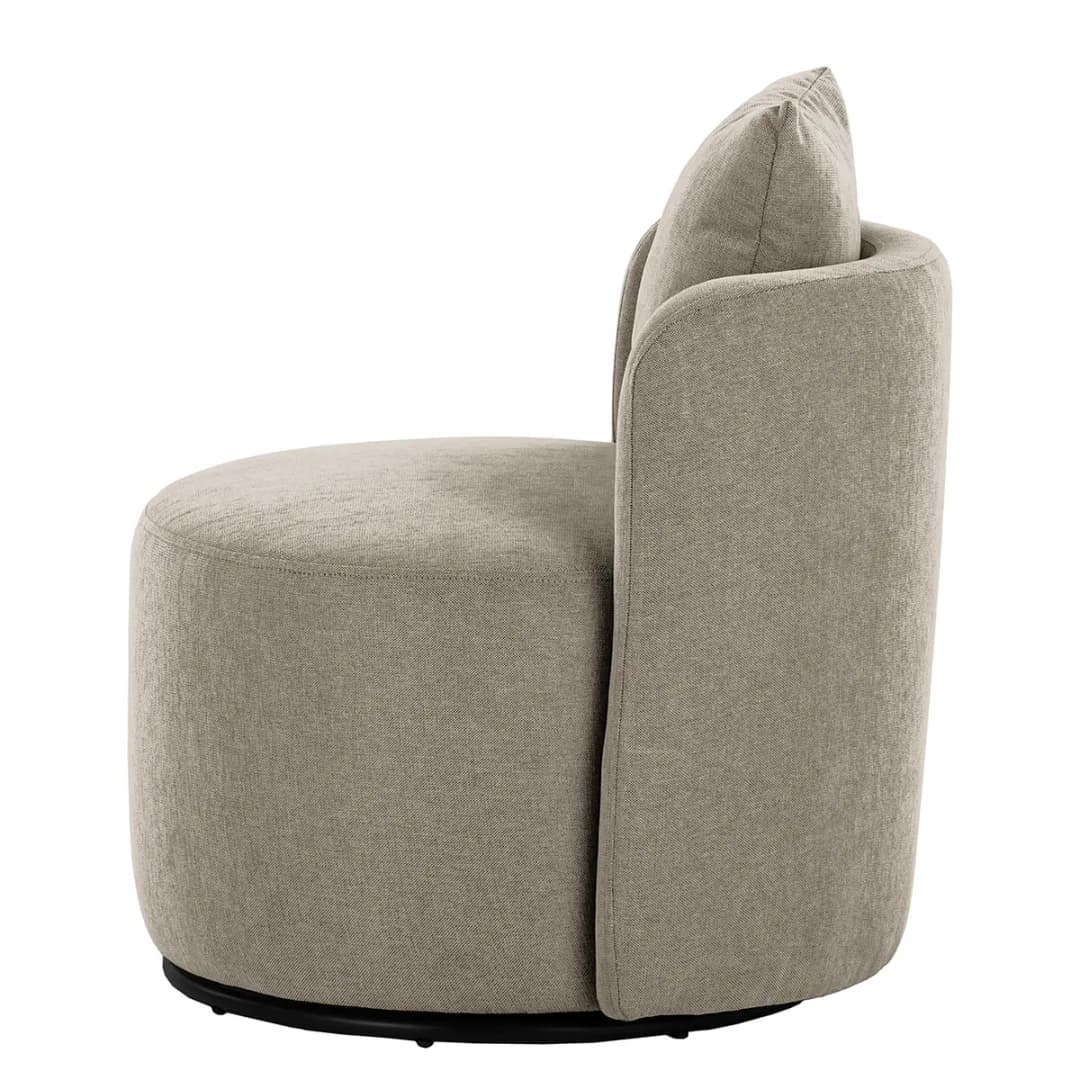 Sessel Pasao Grau Webstoff | Grau