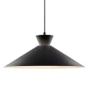 Pendelleuchte Dial Ø 25cm Schwarz/Schwarz | Schwarz