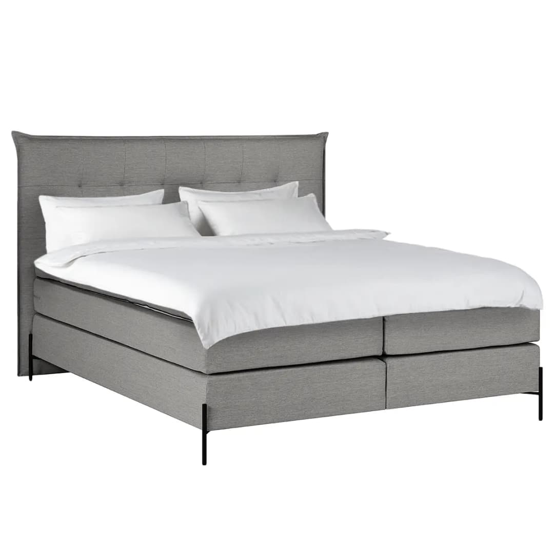Boxspringbett Temre | Grau