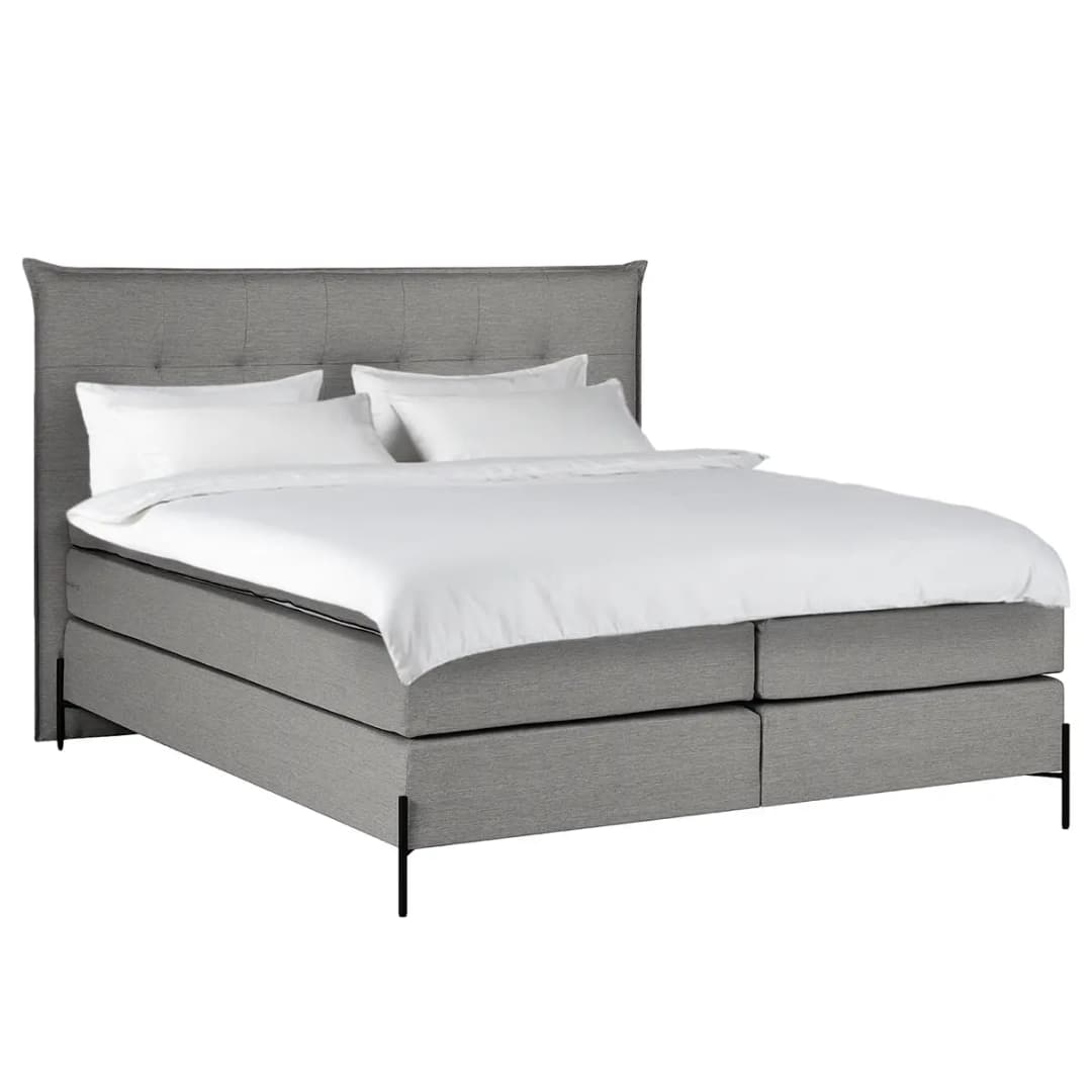 Boxspringbett Temre | Grau