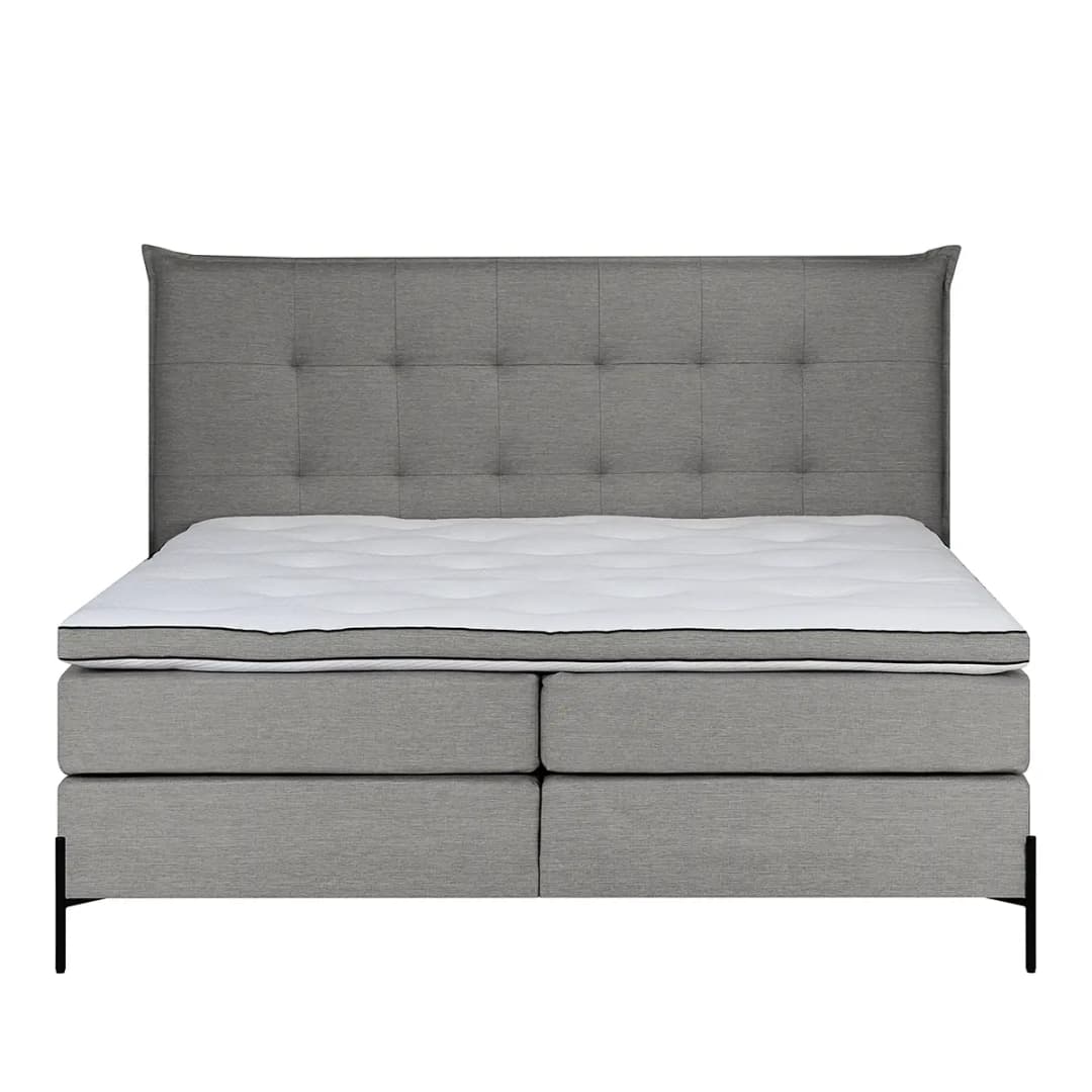 Boxspringbett Temre | Grau