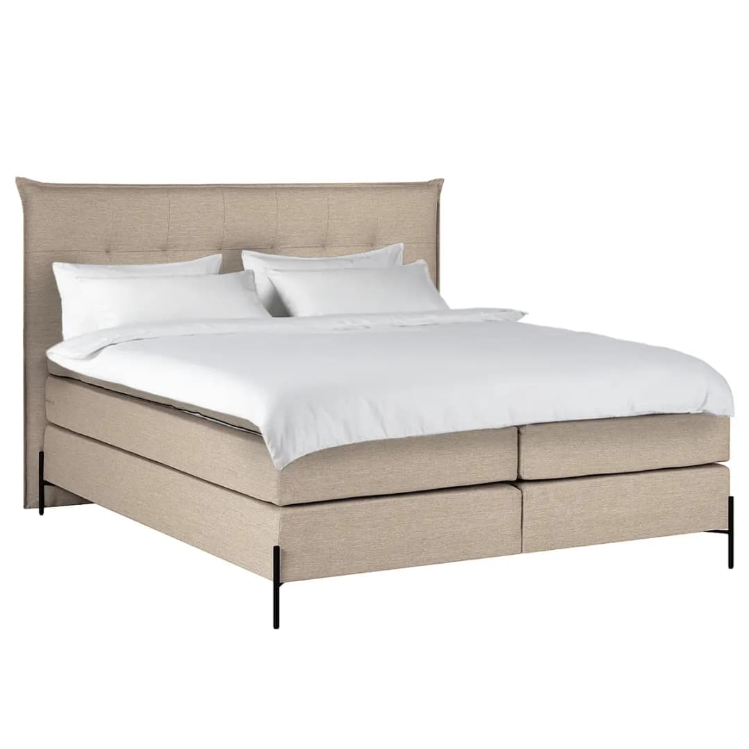 Boxspringbett Temre | Beige