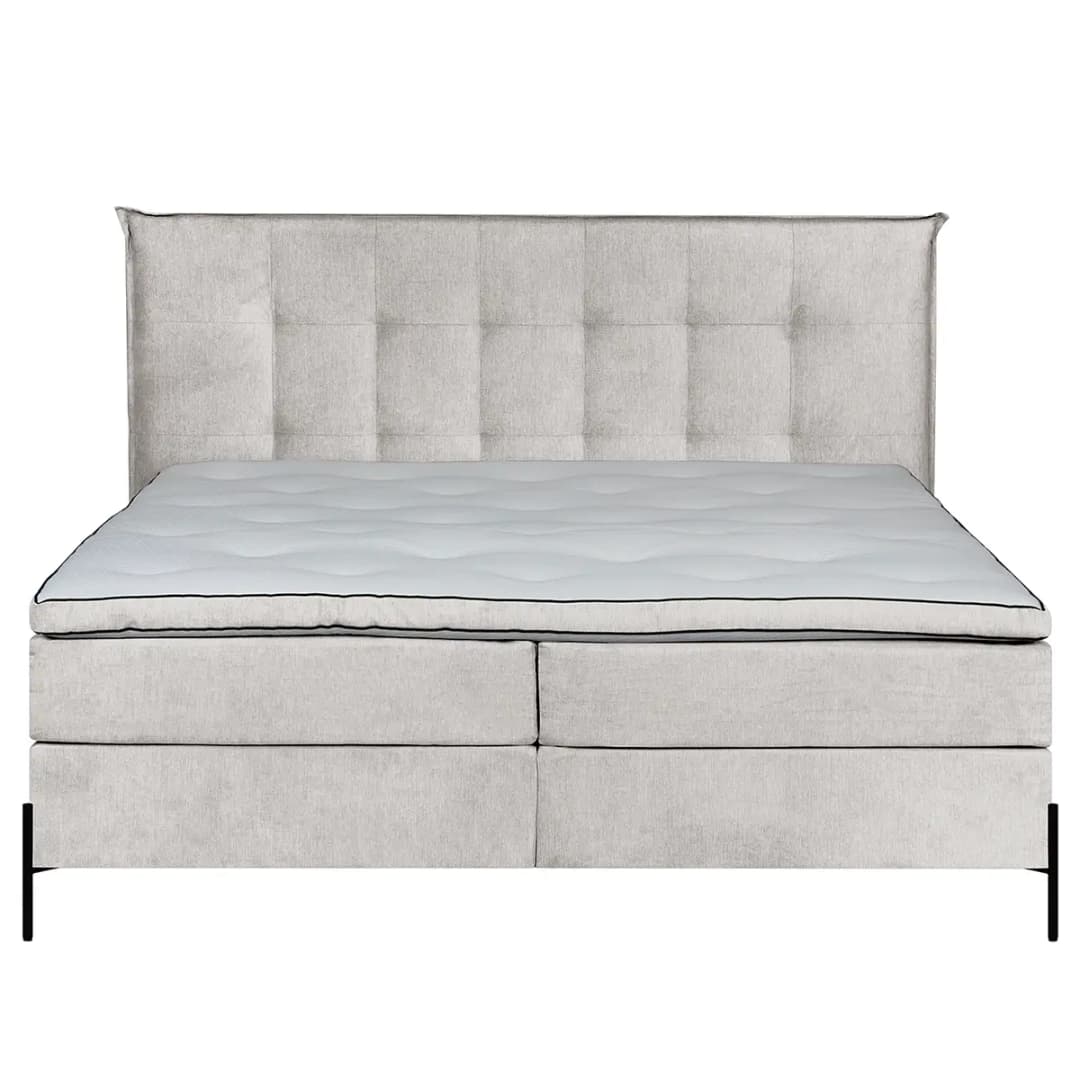Boxspringbett Temre | Grau