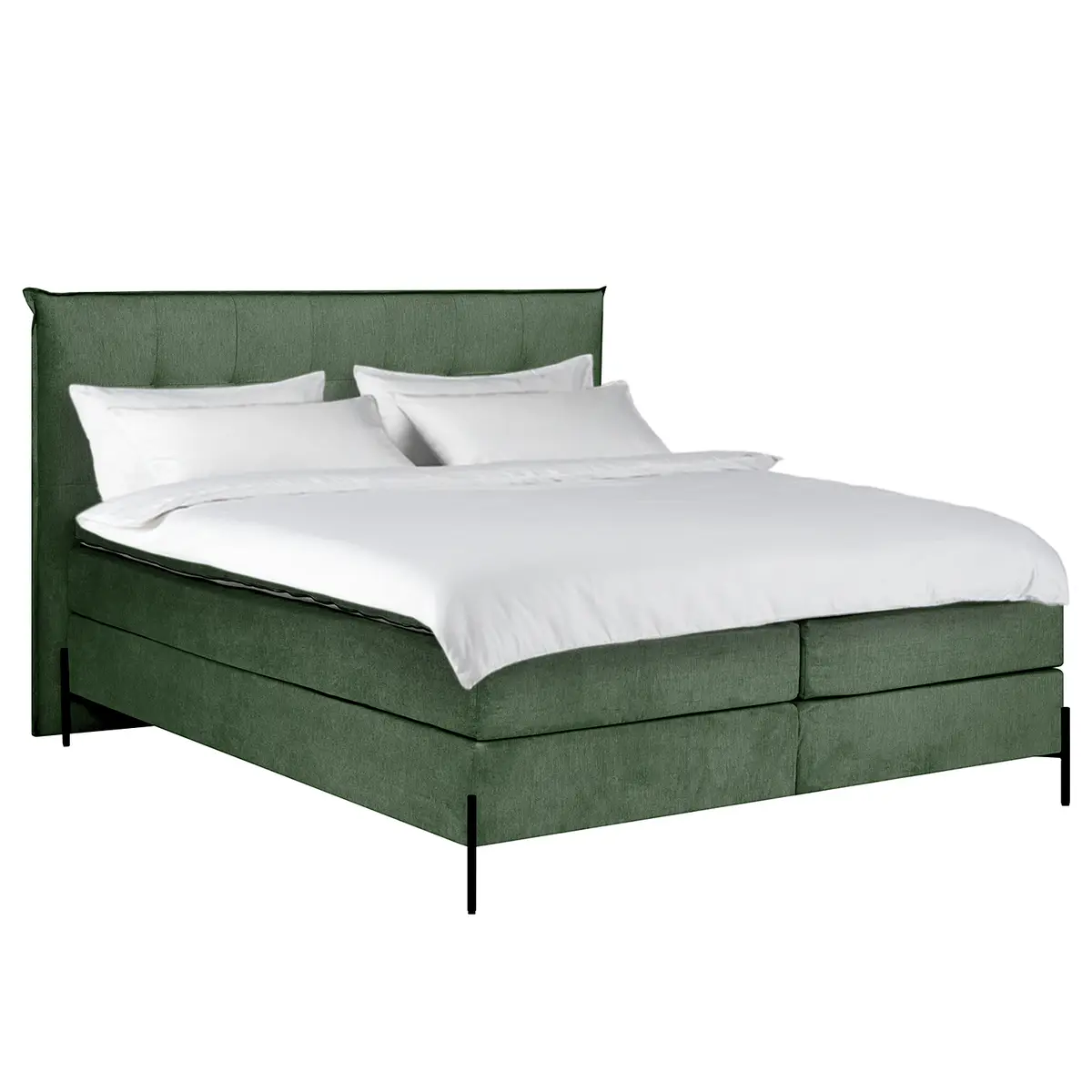 Boxspringbett Temre | Grün