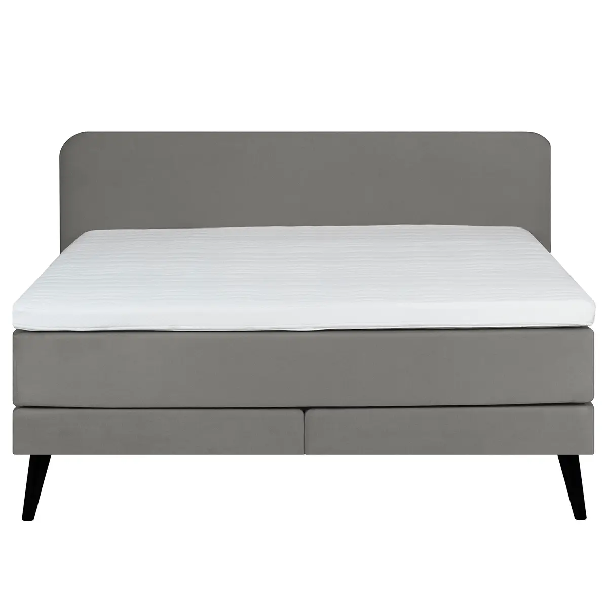 Boxspringbett Baladre | Grau