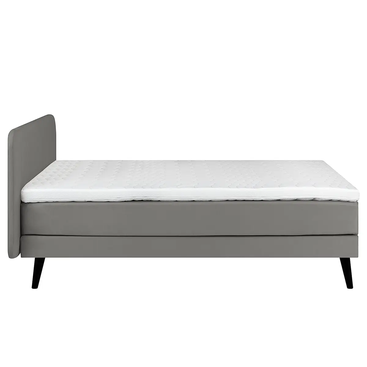 Boxspringbett Baladre | Grau