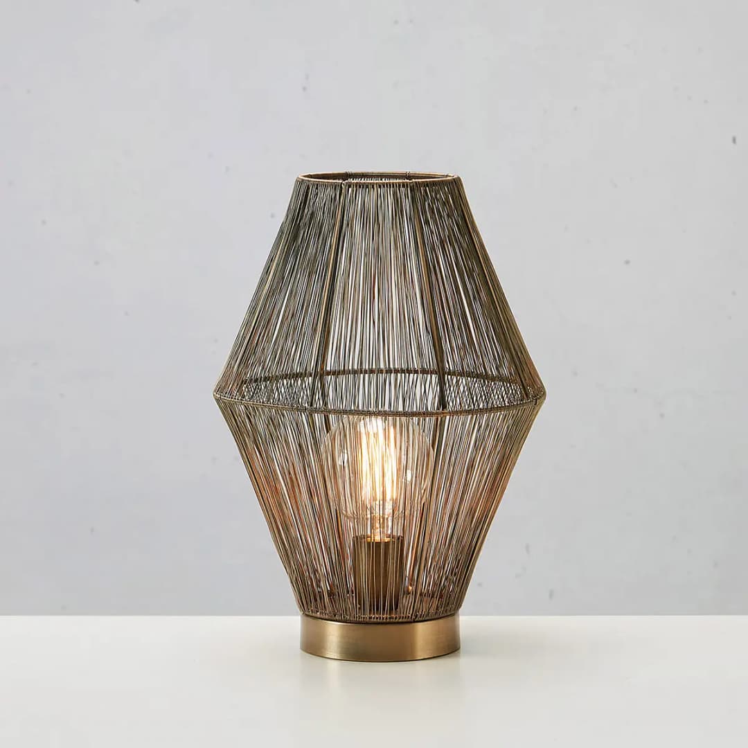 Tischleuchte Casa | Gold
