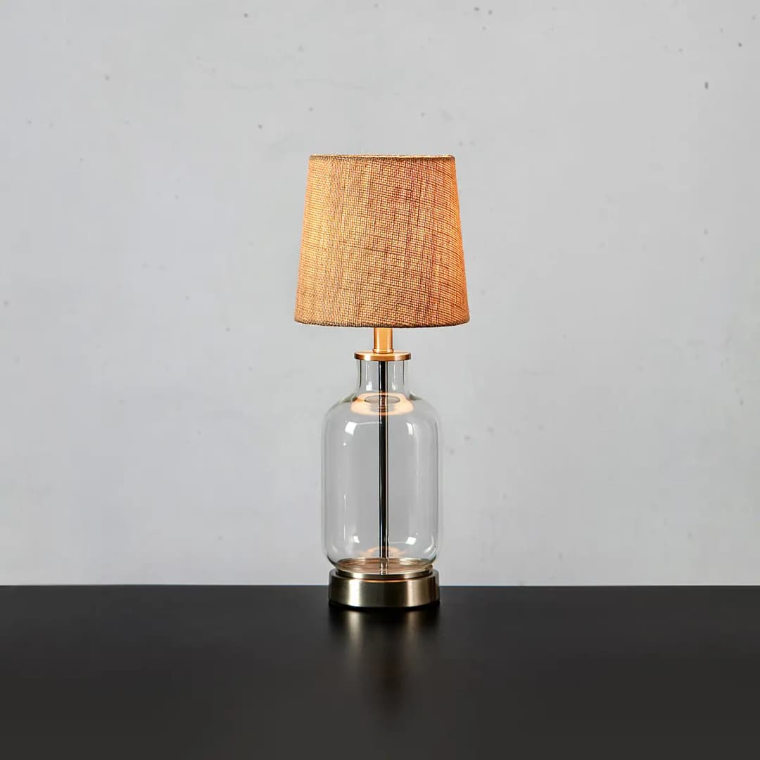 Tischleuchte Costero | Beige
