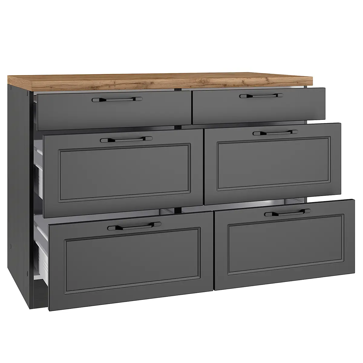 Unterschrank Meran | Grau