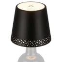 LED-Flaschenlicht Bairros | Schwarz
