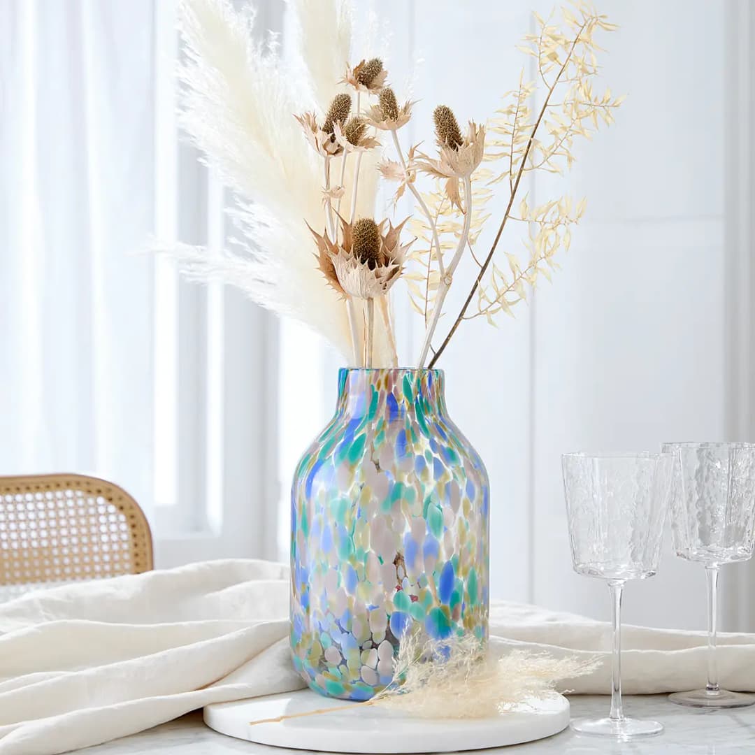 Vase CONFETTI | Blau