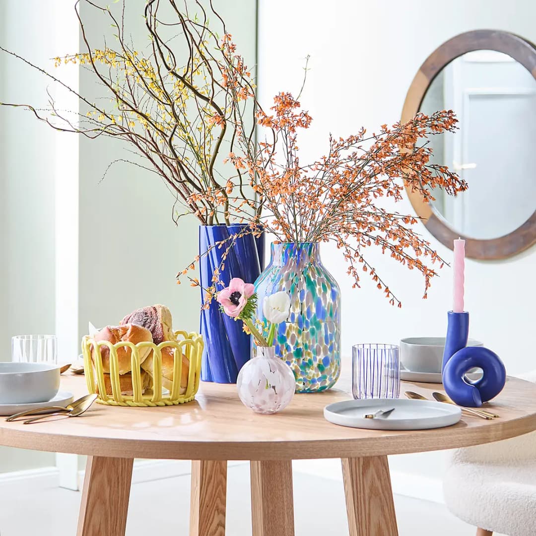 Vase CONFETTI | Blau