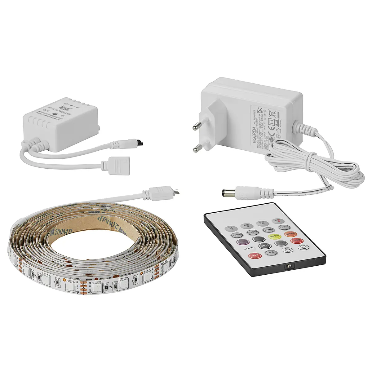 LED-Strip Colour 500cm | Mehrfarbig