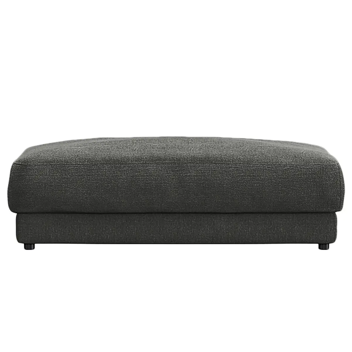 Polsterhocker Amila | Grau