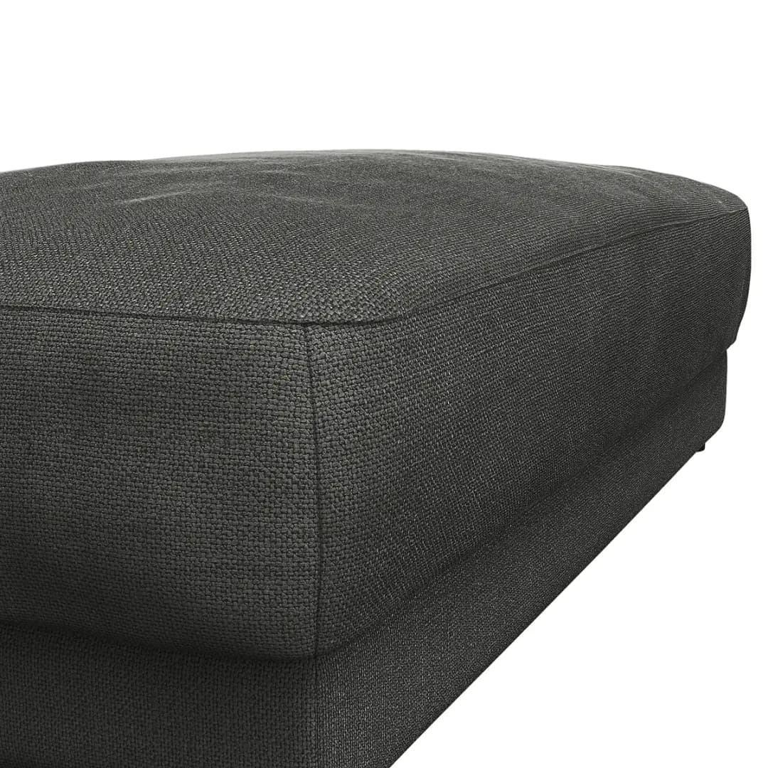 Polsterhocker Amila | Grau