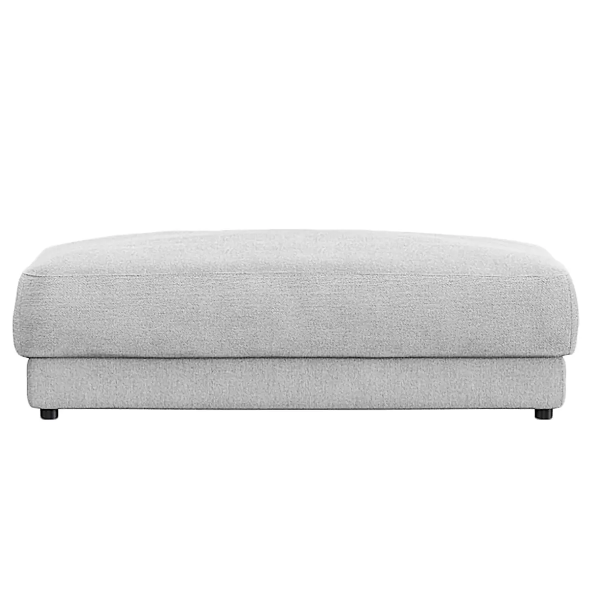 Polsterhocker Amila | Grau