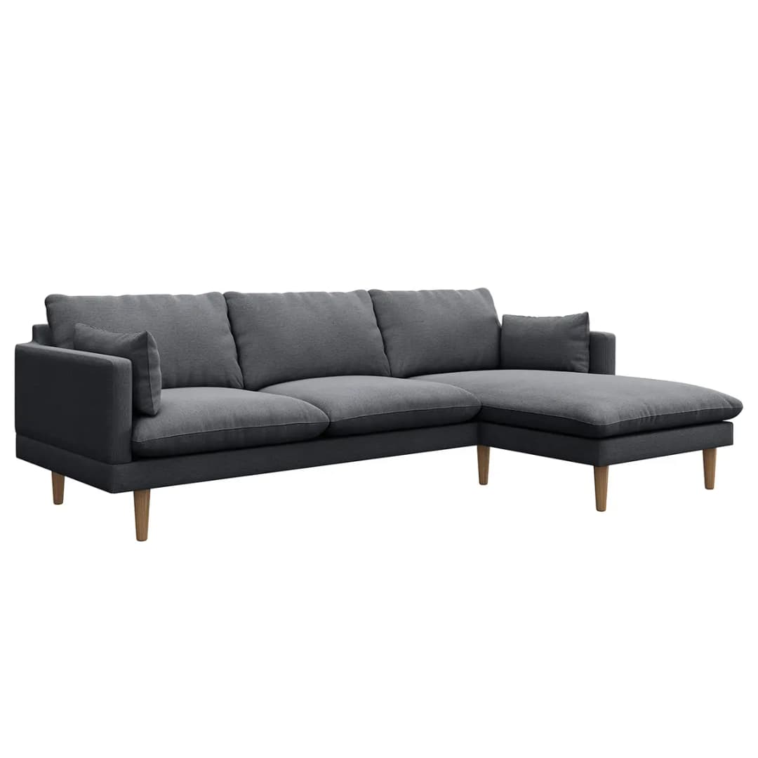 Ecksofa Saia | Grau