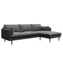 Ecksofa Saia | Grau