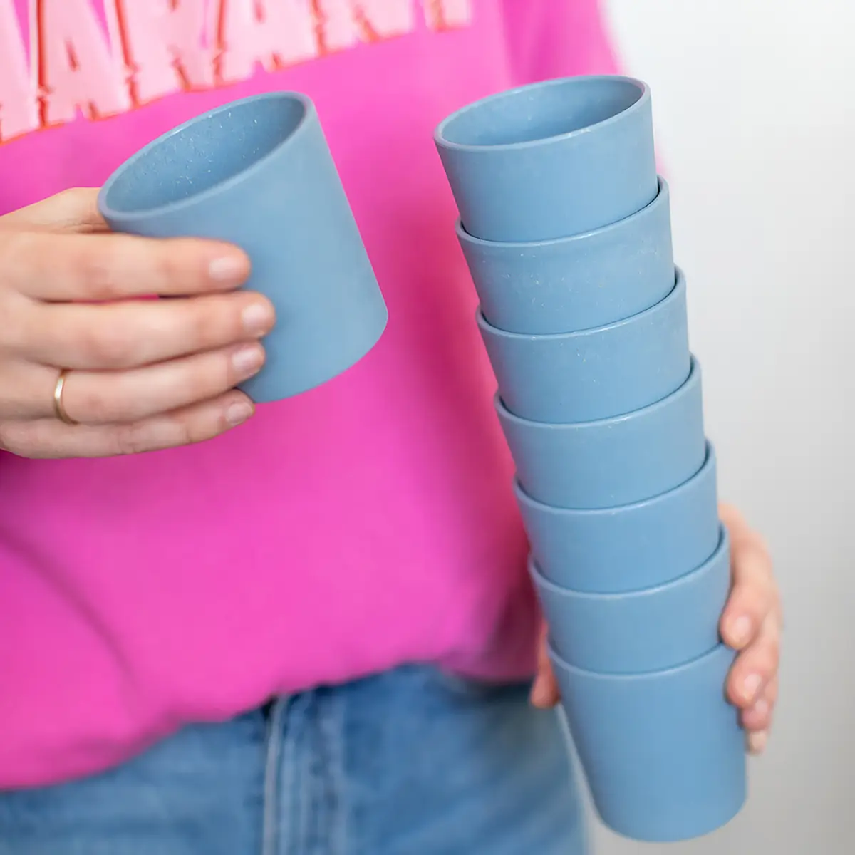 Becher Connect S 4er-Set | Blau