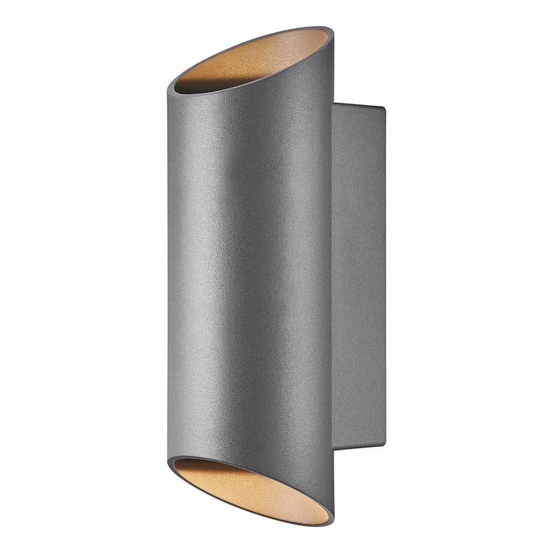 Wandleuchte Nico Round | Grau