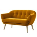 2-Sitzer Sofa Dosrius | Gelb