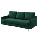 3-Sitzer Sofa Brocheros Grün Samt Ravi | Grün