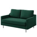 2-Sitzer Sofa Brocheros Grün Samt Ravi | Grün