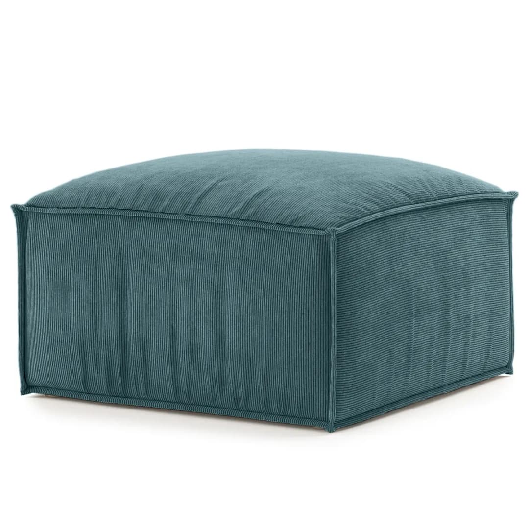 Polsterhocker Caborno | Blau