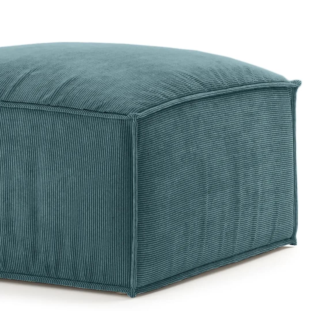 Polsterhocker Caborno | Blau