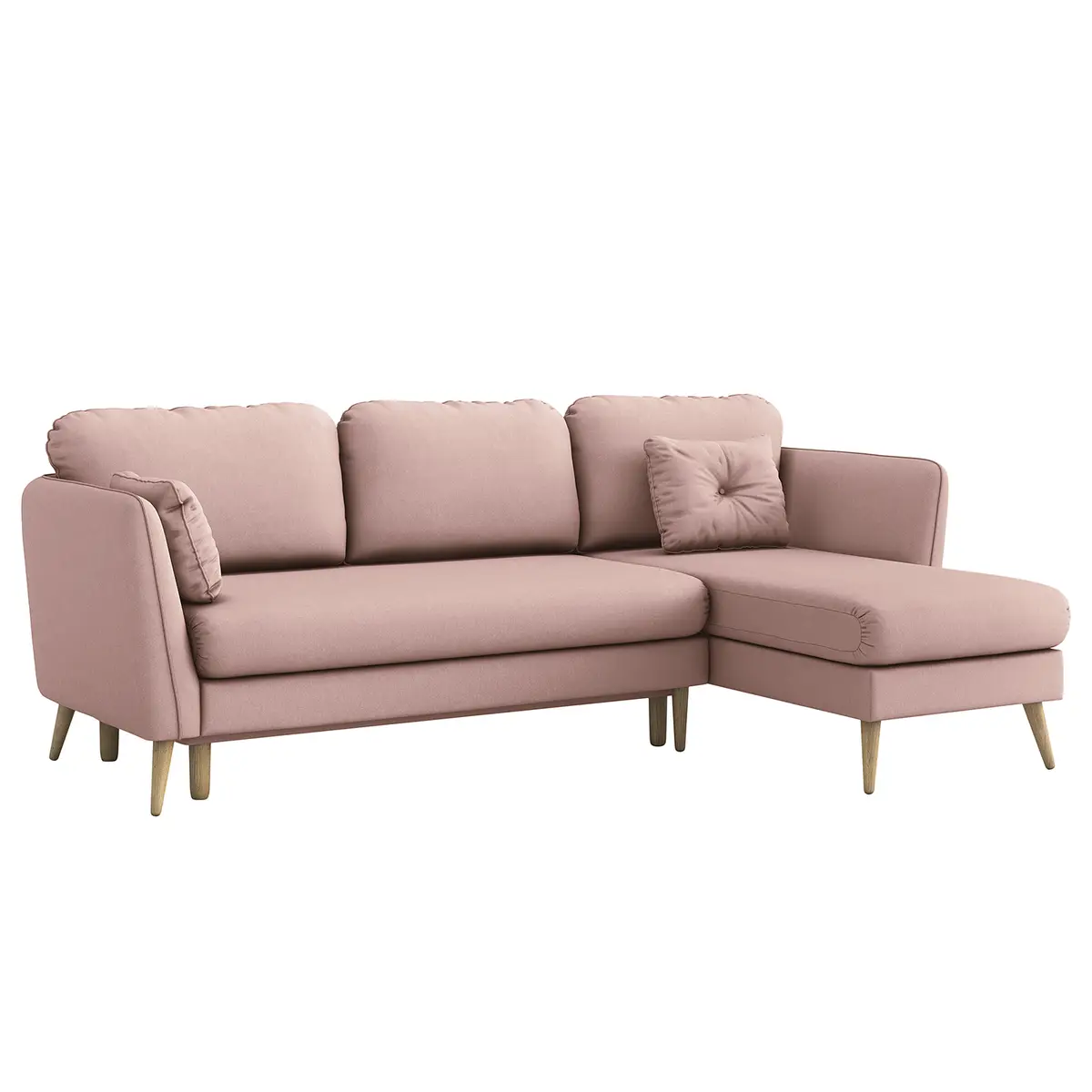 Ecksofa Belmil | Pink